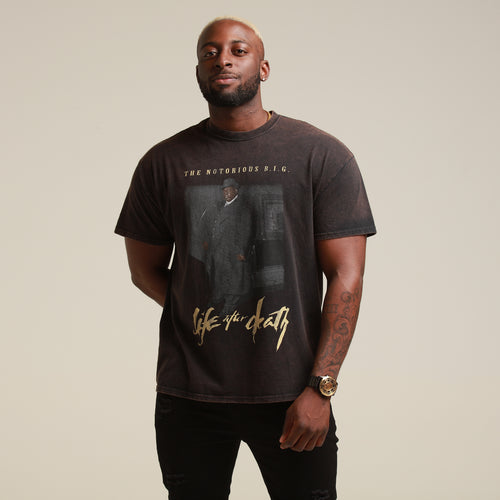 Notorious B.I.G X Culture Kings Life After Death SS Tee Black