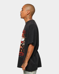 Mitchell & Ness Chicago Bulls 6 Time Gold Short Sleeve T-Shirt Black