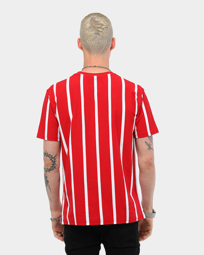 Carré Bande Vert Classique SS Stripe Tee Red/White
