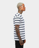 AS COLOUR CLASSIC STRIPE TEE WHITE/NAVY