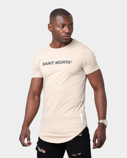 Saint Morta Official El Duplo T-Shirt Stone/Black