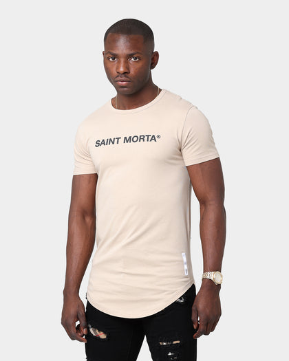 Saint Morta Official El Duplo T-Shirt Stone/Black
