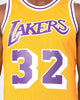 Mitchell & Ness Los Angeles Lakers Magic Johnson '84-'85 #32 Swingman Jersey Yellow