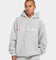 Champion Rev Weave Embroidered Hoodie Grey