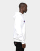 Champion Rev Weave Embroidered Hood White