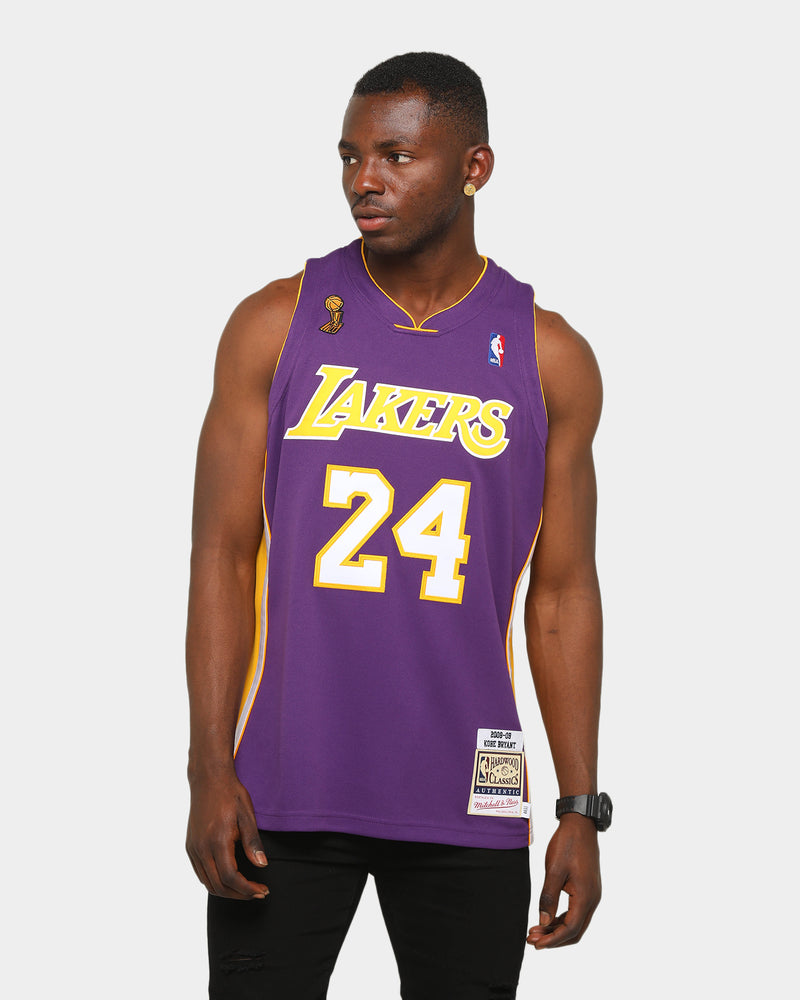 Men's Los Angeles Lakers Kobe Bryant #24 Nike Purple 2021/22