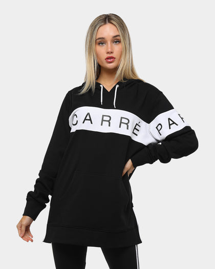 Carré Piece Hood Black/White