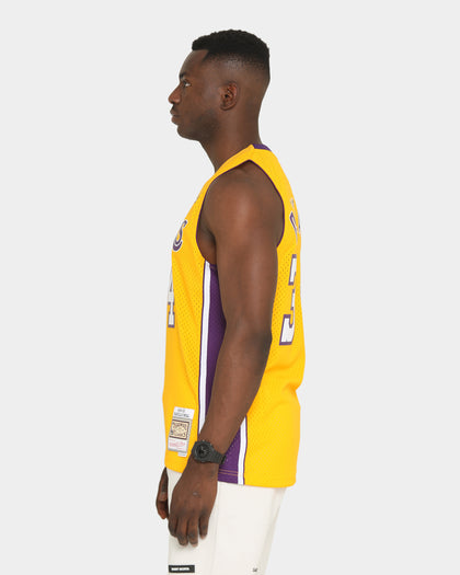 Mitchell & Ness Los Angeles Lakers Shaquille O'Neal '99-'00 #34 Swingman Jersey Yellow/Purple