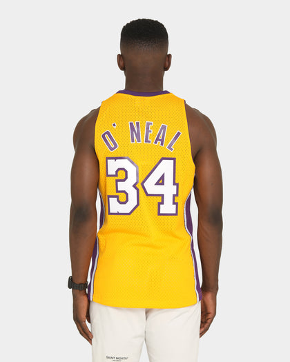 Mitchell & Ness Los Angeles Lakers Shaquille O'Neal '99-'00 #34 Swingman Jersey Yellow/Purple