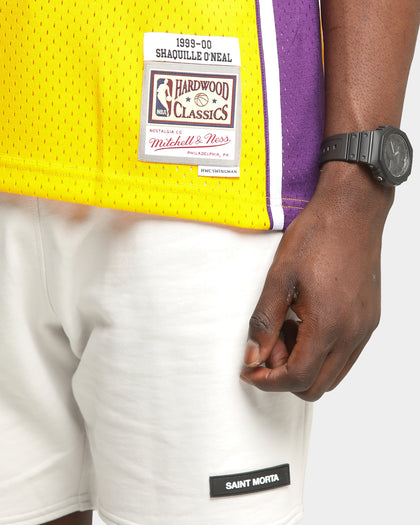 Mitchell & Ness Los Angeles Lakers Shaquille O'Neal '99-'00 #34 Swingman Jersey Yellow/Purple