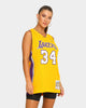 Mitchell & Ness Los Angeles Lakers Shaquille O'Neal '99-'00 #34 Swingman Jersey Yellow/Purple