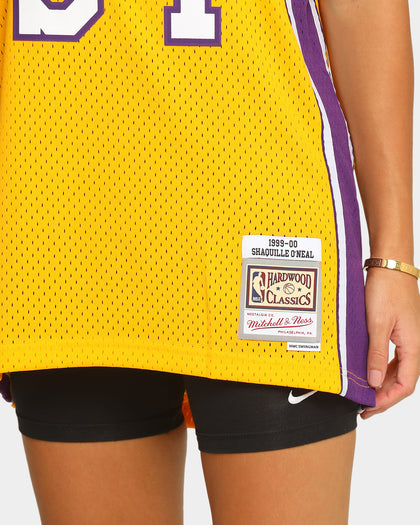 Mitchell & Ness Los Angeles Lakers Shaquille O'Neal '99-'00 #34 Swingman Jersey Yellow/Purple