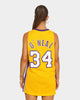 Mitchell & Ness Los Angeles Lakers Shaquille O'Neal '99-'00 #34 Swingman Jersey Yellow/Purple