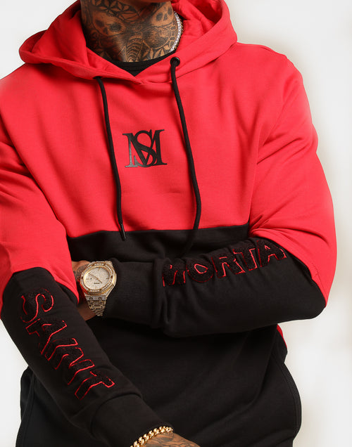 Saint Morta Justice New Age Hoody V2 Red/Black