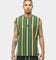 Carré Double Classique Stripe Muscle Green/Sand/Black