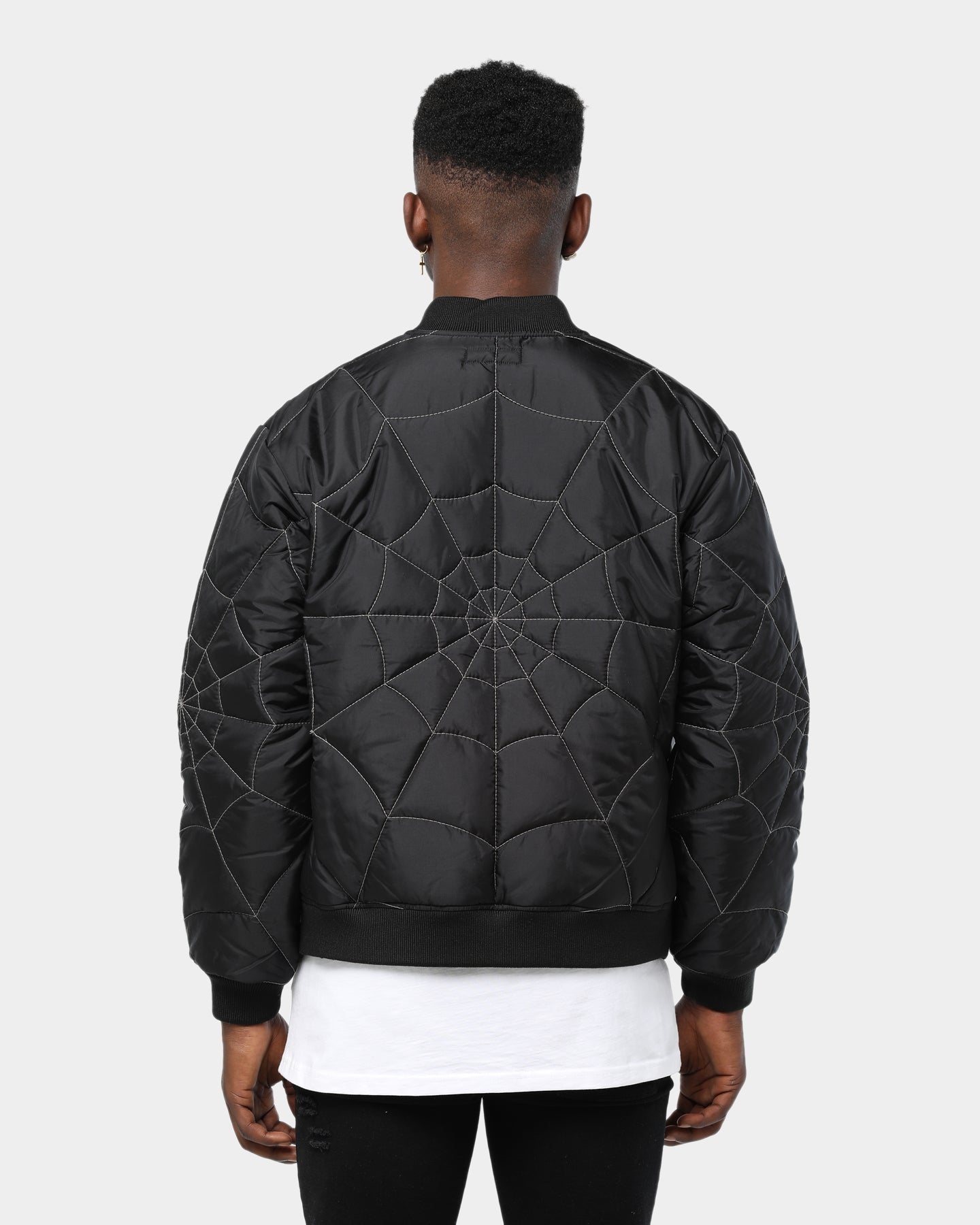 Supreme Spider Web Quilted Work Jacket Black | Culture Kings US
