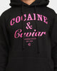 Crooks & Castles Cocaine & Caviar Hood Black