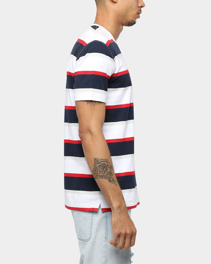 Carré Quatre Classique SS Tee Navy/Red