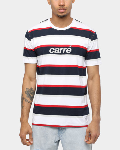 Carré Quatre Classique SS Tee Navy/Red