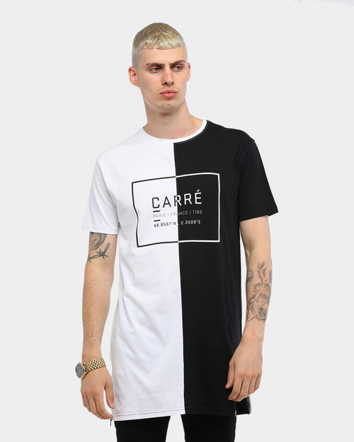 Carré Divide SS Tee Black/White