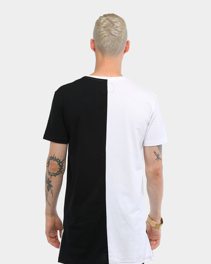 Carré Divide SS Tee Black/White