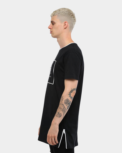 Carré Divide SS Tee Black/White