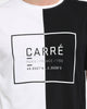 Carré Divide SS Tee Black/White