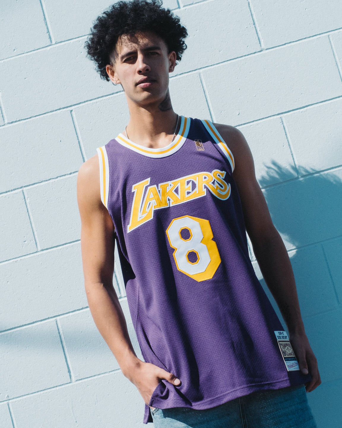 MITCHELL & NESS LOS ANGELES LAKERS KOBE BRYANT #8 96'-97