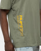 Huffer Sup Racketeering Tee Khaki