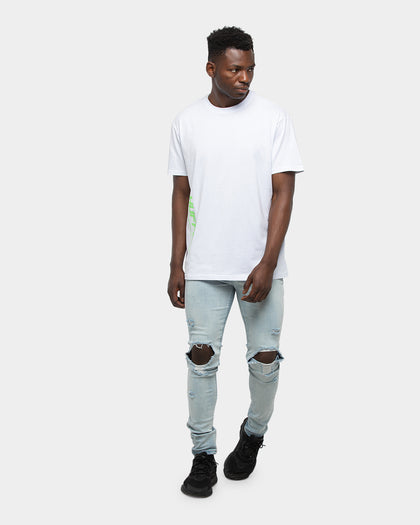 Huffer Sup Racketeering Tee White