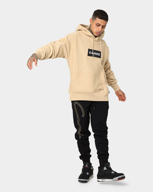 Carré Box Classique Hoodie Stone/Black