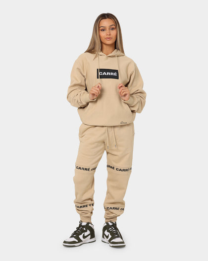 Carré Box Classique Hoodie Stone/Black