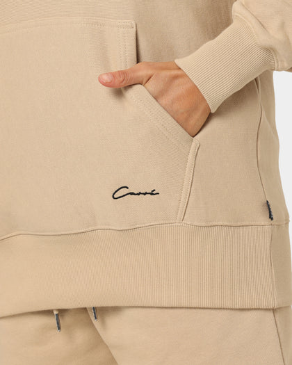 Carré Box Classique Hoodie Stone/Black