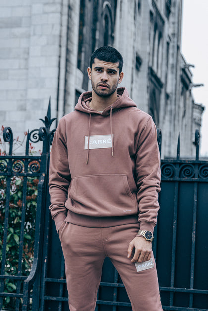 Carré Box Classique Hoodie Brown