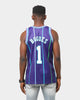 Mitchell & Ness Charlotte Hornets Muggsy Bogues #1 Alt 94-95 Swingman Jersey Purple