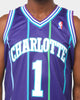 Mitchell & Ness Charlotte Hornets Muggsy Bogues #1 Alt 94-95 Swingman Jersey Purple