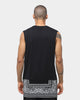 CARRÉ PAISLEY OG CAPONE MUSCLE TEE BLACK