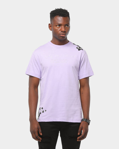 Only The Blind Lavender Floral Tee Lilac