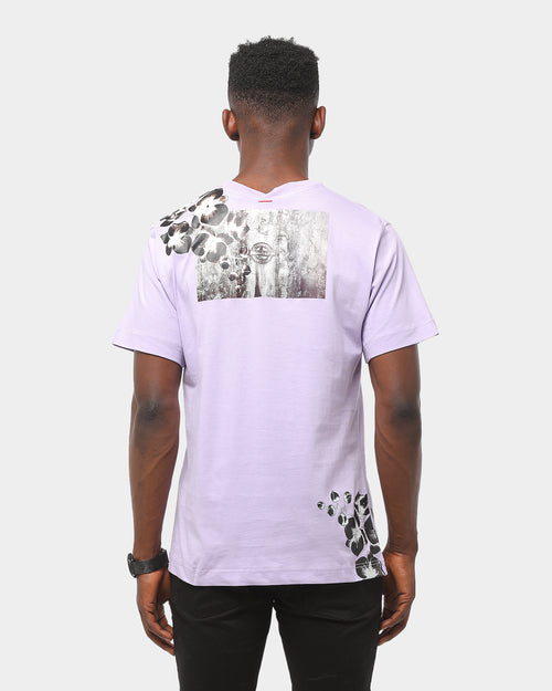 Only The Blind Lavender Floral Tee Lilac