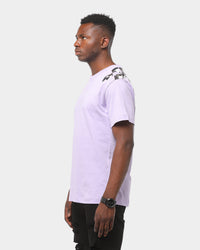 Only The Blind Lavender Floral Tee Lilac