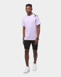 Only The Blind Lavender Floral Tee Lilac