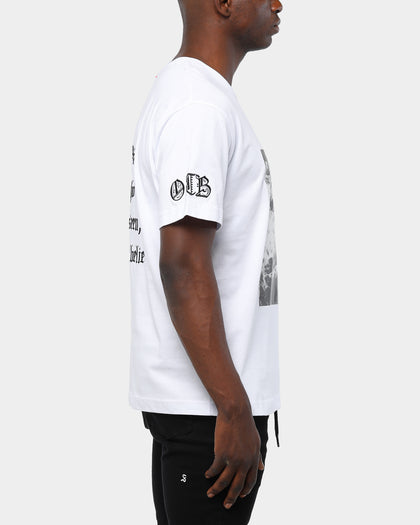 Only The Blind Wave Statement Tee White