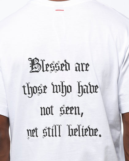 Only The Blind Wave Statement Tee White