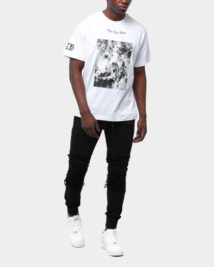 Only The Blind Wave Statement Tee White
