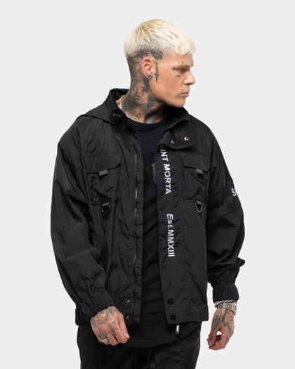 Saint Morta Methods Utility Windbreaker Black/3M