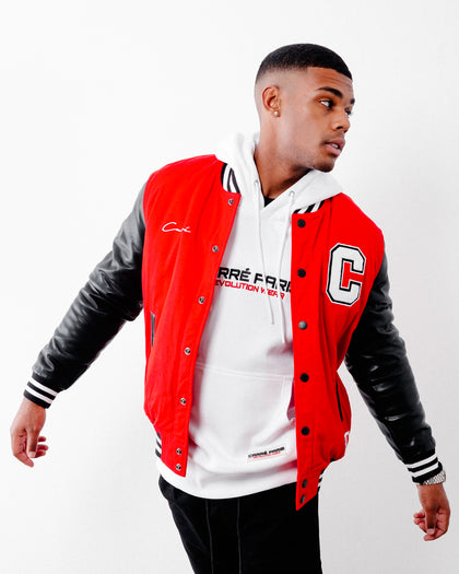 Carre MVP Varsity Jacket Red/Black