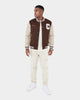 Carré MVP Varsity Jacket Brown/Cream
