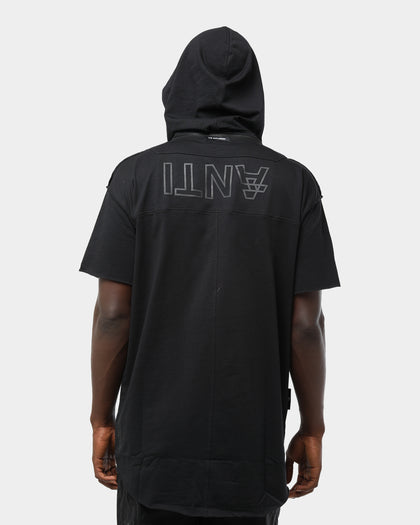 Unisex The Anti Order Mechanical Hooded T-Shirt Black