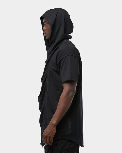 Unisex The Anti Order Mechanical Hooded T-Shirt Black