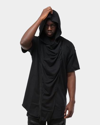 Unisex The Anti Order Mechanical Hooded T-Shirt Black